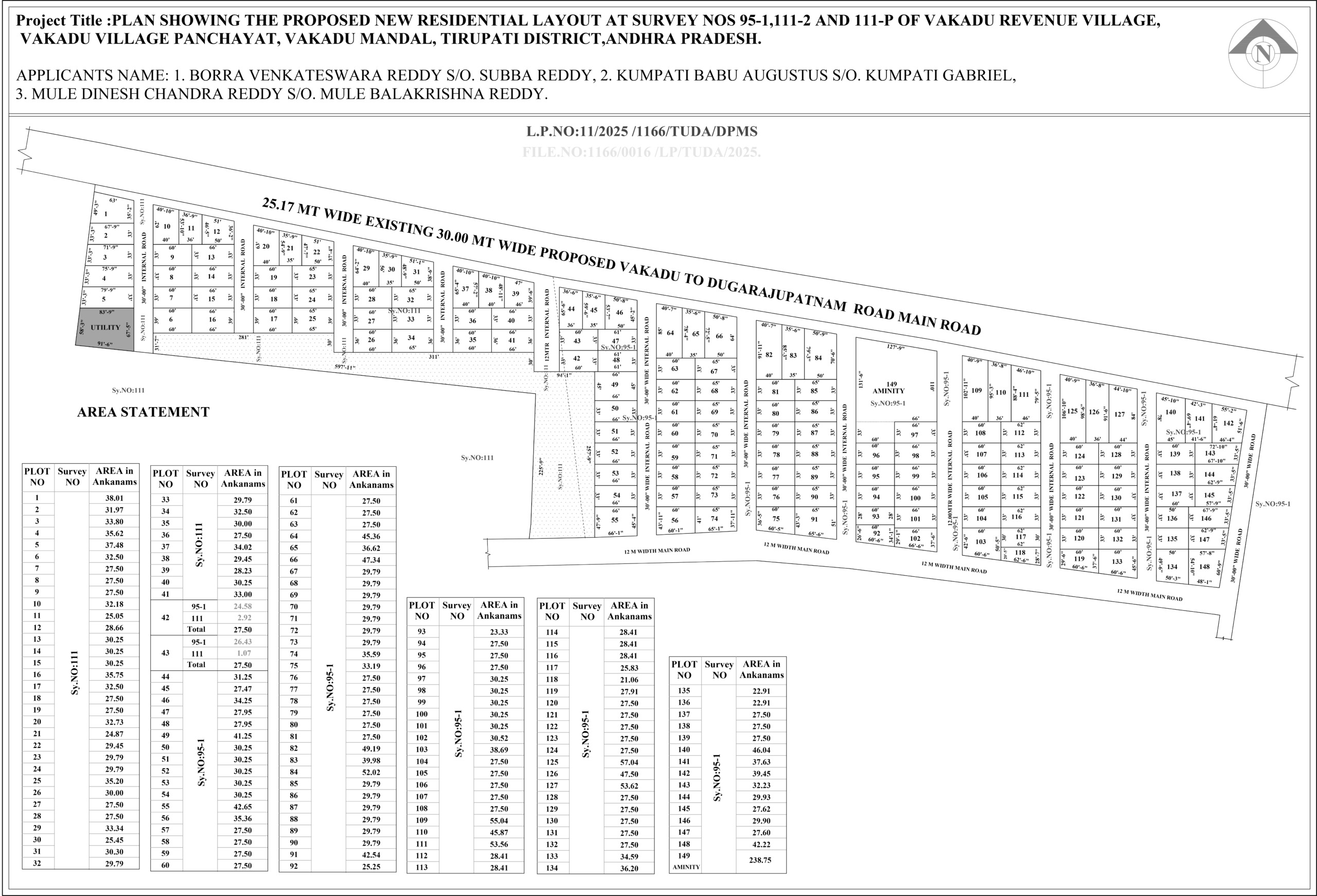 VAAKADU LAYOUT Final 3 VAAKADU LAYOUT Final 3