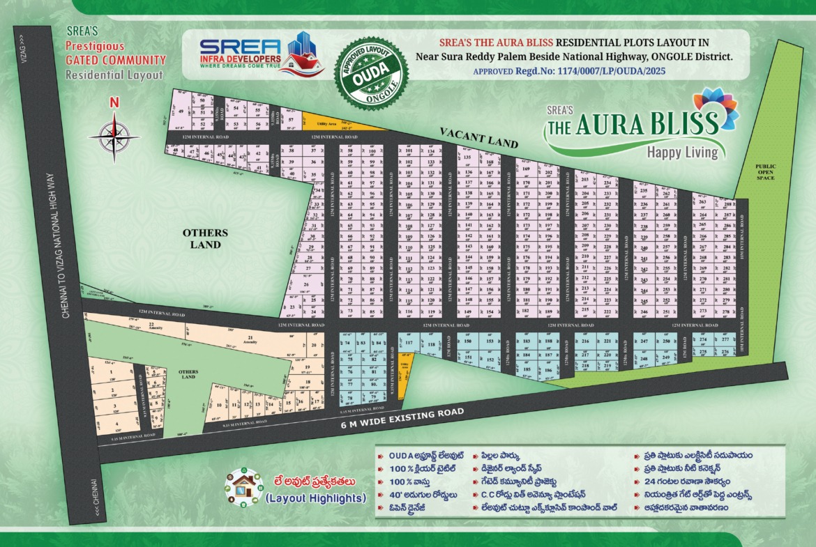 Srea Aura The Bliss page Plain Map a