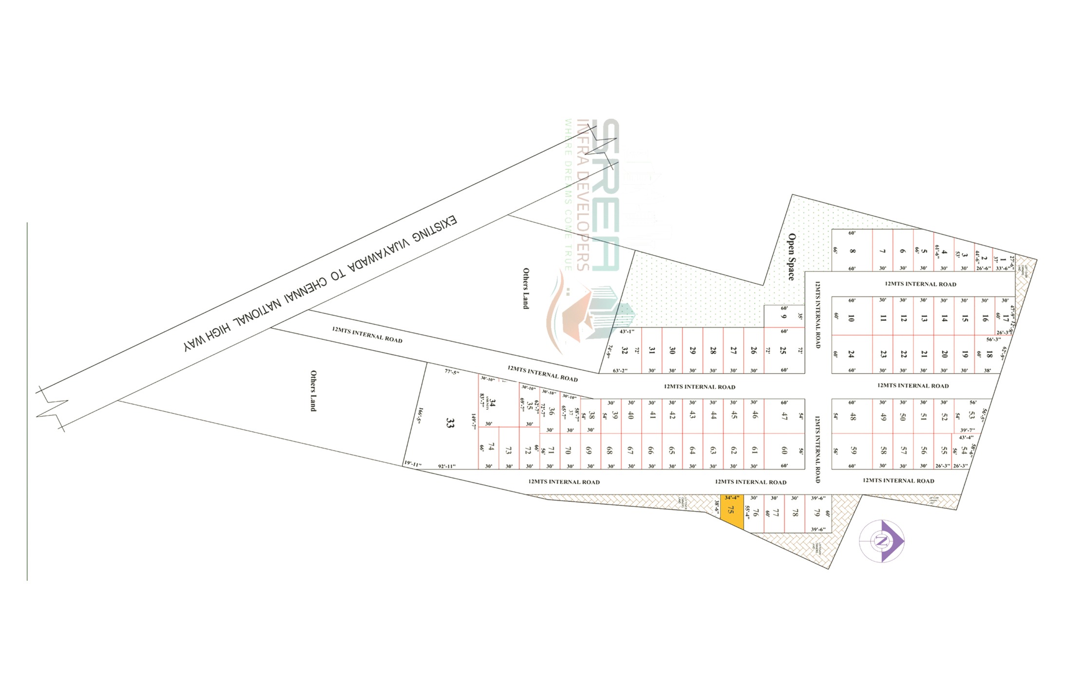 Srea Aura The Bliss page Plain Map